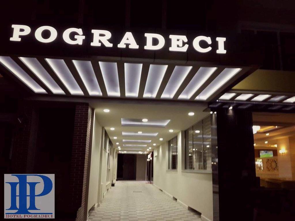 Hotel Pogradeci Exterior foto